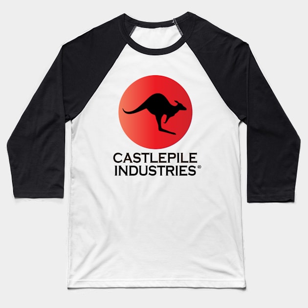 Castlepile Industries Baseball T-Shirt by LaRue Entertainment